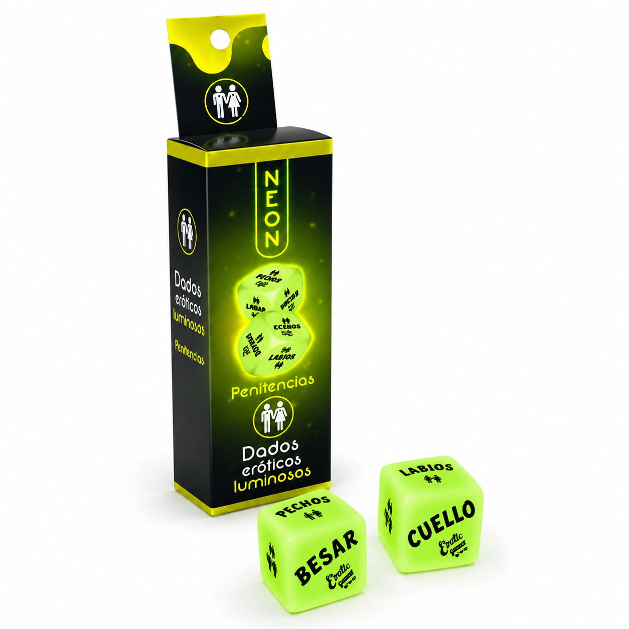 EROTIC GAMES DADOS EROTICOS LUMINOSOS NEÓN PENITENCIAS