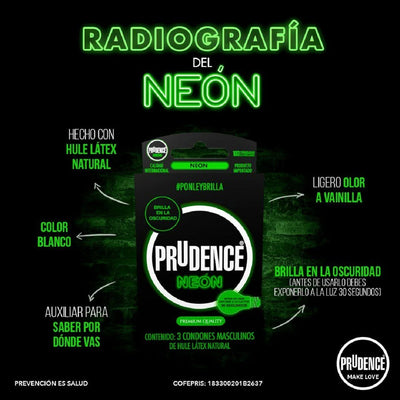 PRUDENCE CONDONES NEON X3