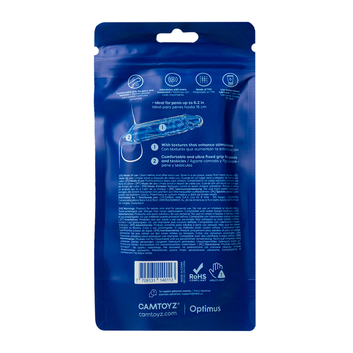 CAMTOYZ VIPEN FUNDA PARA EL PENE