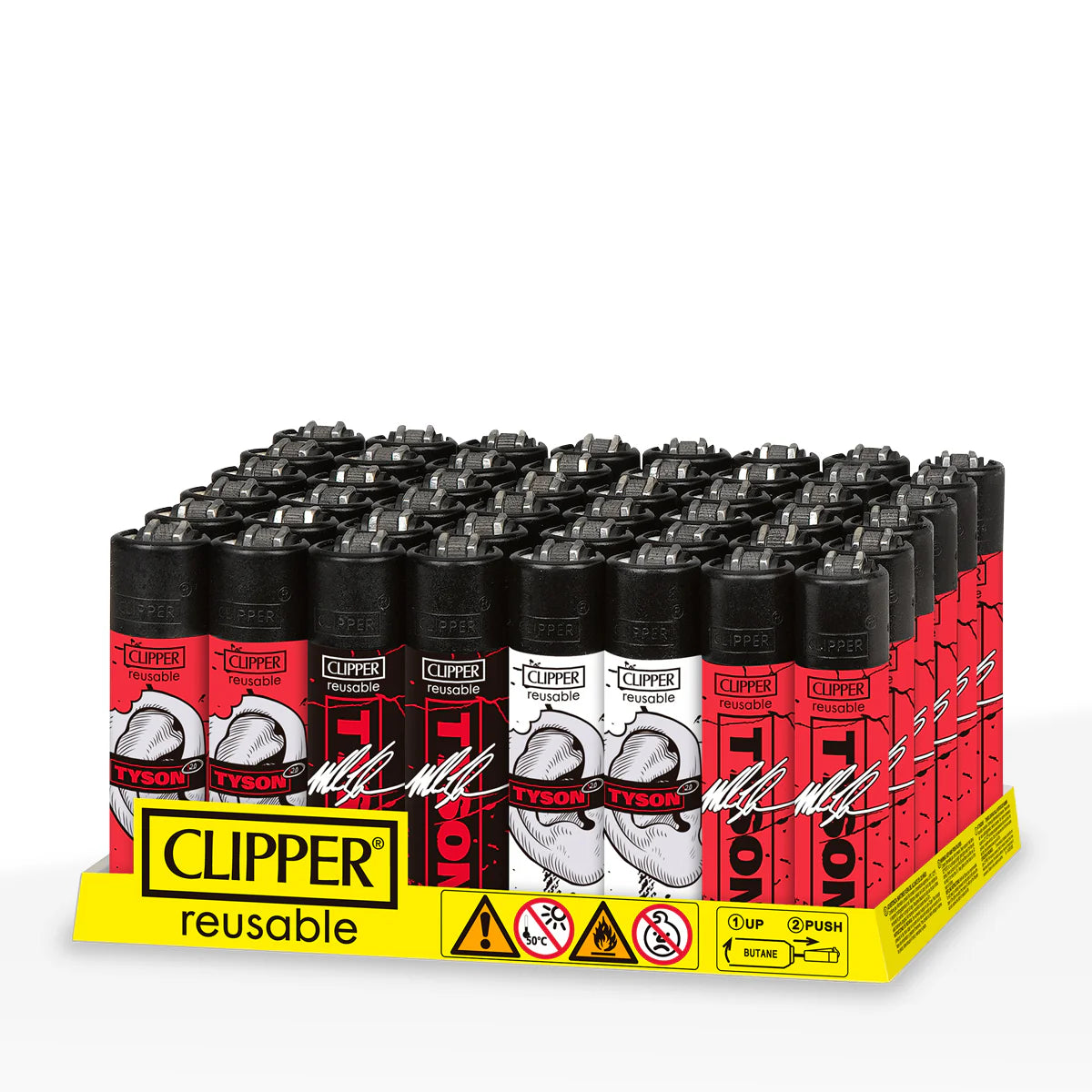 CLIPPER TYSON #1 – PACK X4 | ENCENDEDORES DE COLECCIÓN