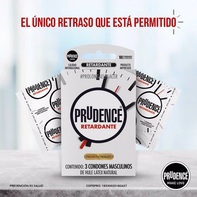 PRUDENCE CONDONES EFECTO RETARDANTE X3