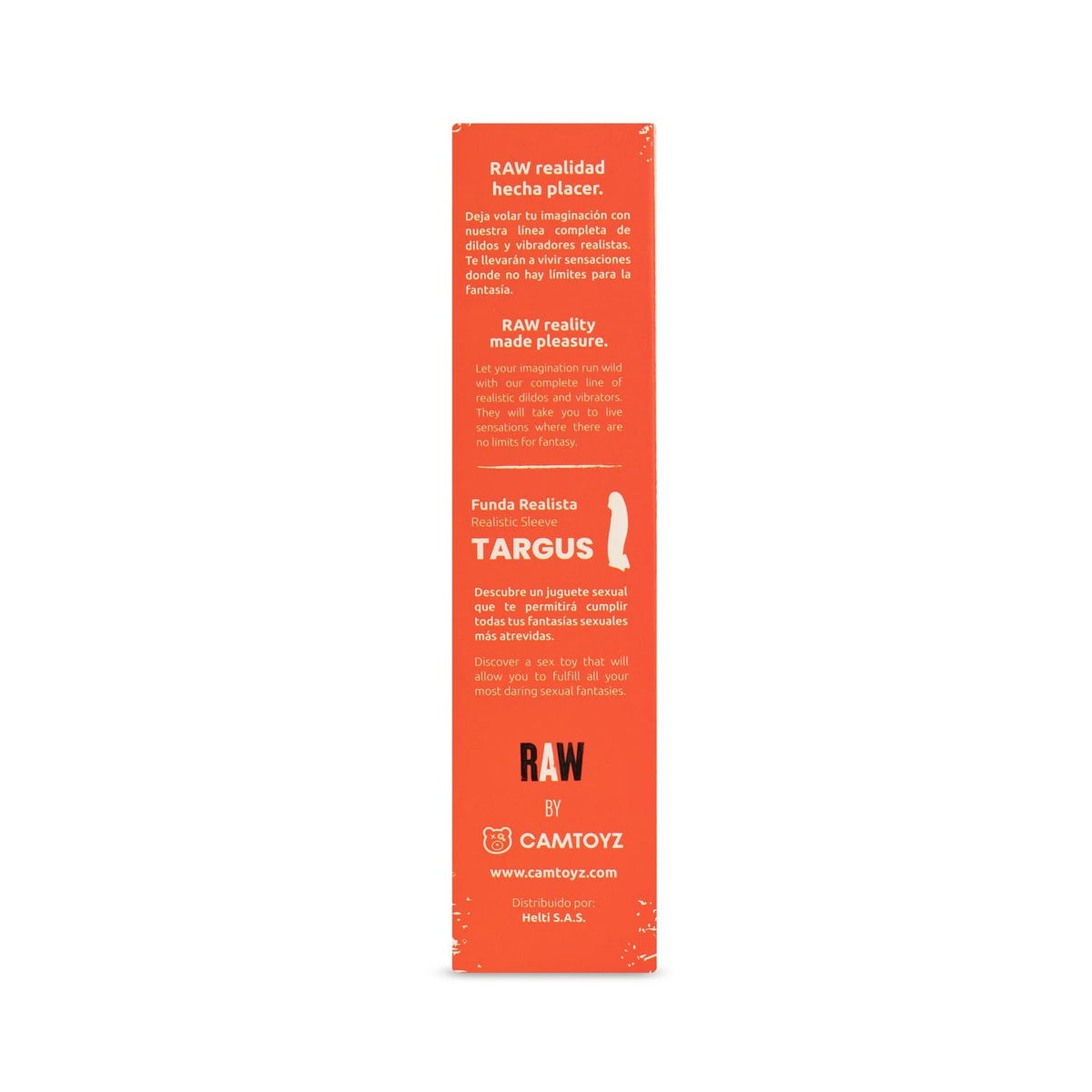 CAMTOYZ FUNDA REALISTA PARA EL PENE TARGUS