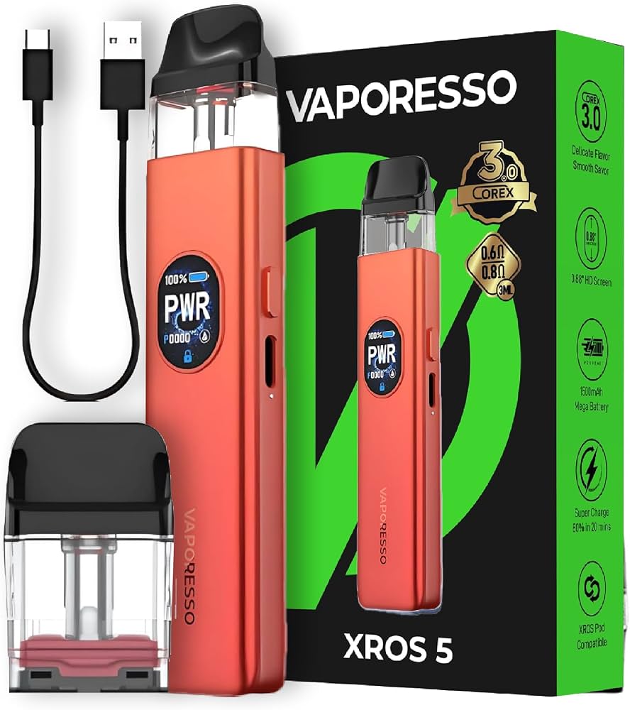 VAPORESSO XROS 5 - CORAL RED