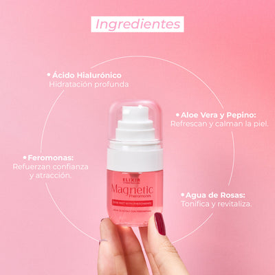 AGUA DE ROSAS CON FEROMONA MAGNÉTICA 30ml