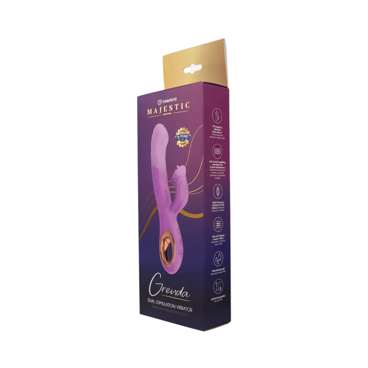 CAMTOYZ VIBRADOR GRENDA