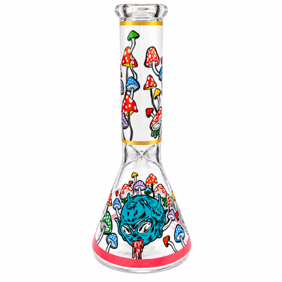 BONG ALIENÍGENA Y HONGOS MULTICOLOR