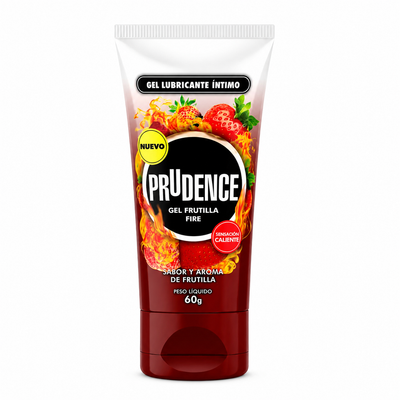 PRUDENCE GEL LUBRICANTE FRUTILLA FIRE 60ML