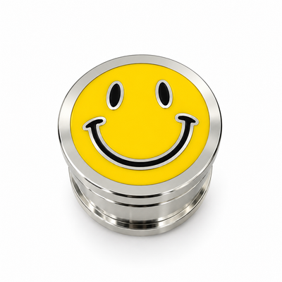 GRINDER SILVER 50MM 3 PARTES
