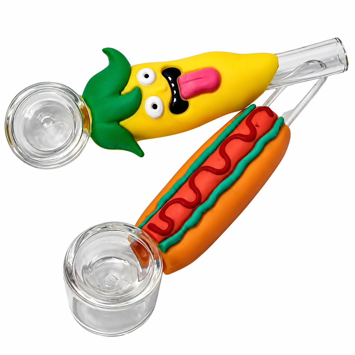 PIPA VIDRIO CON DISEÑO