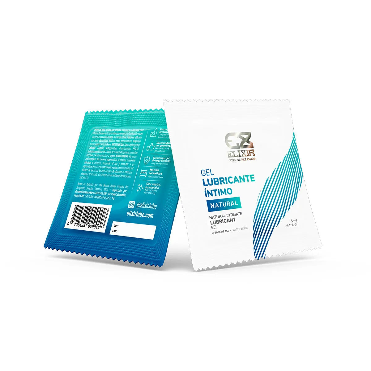 LUBRICANTE ÍNTIMO NATURAL SACHET 5ml