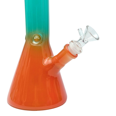 BONG DUO COLOR TURQUESA/NARANJA