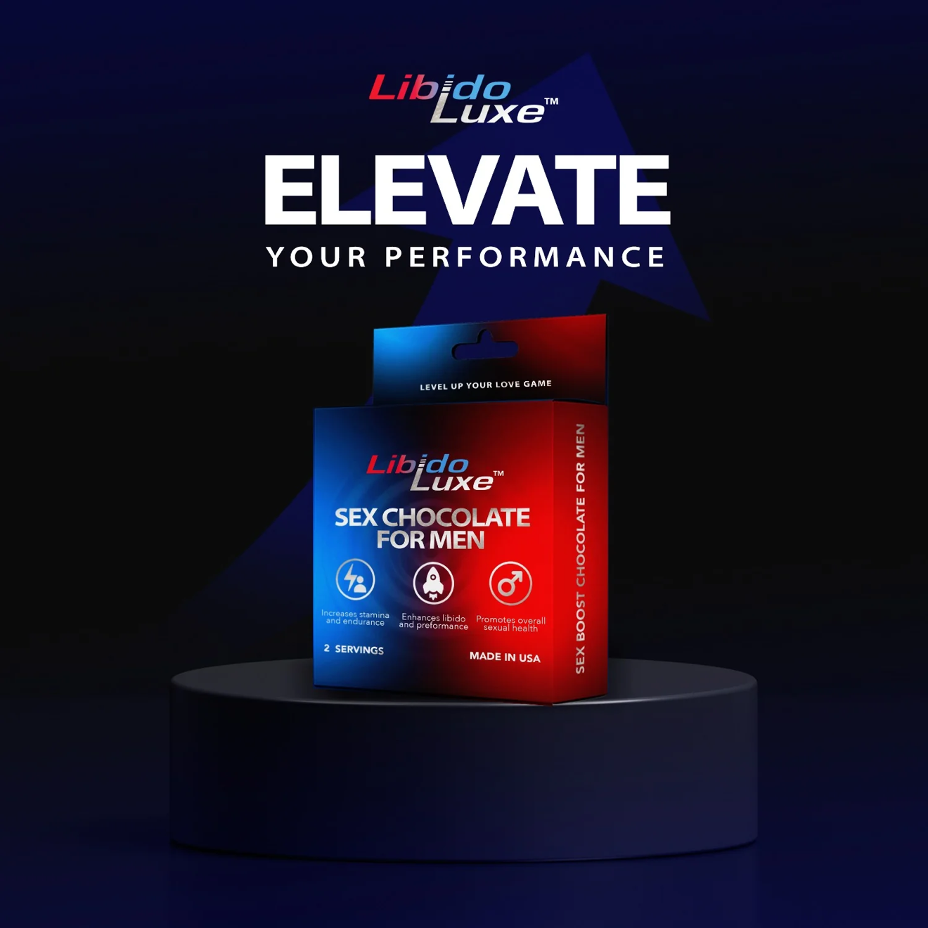 LIBIDO LUXE CHOCOLATE PARA HOMBRES