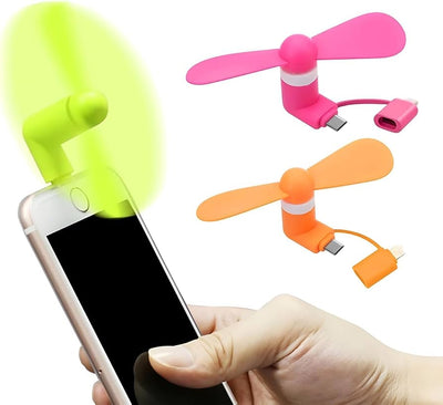 MINI VENTILADOR DE TELÉFONO