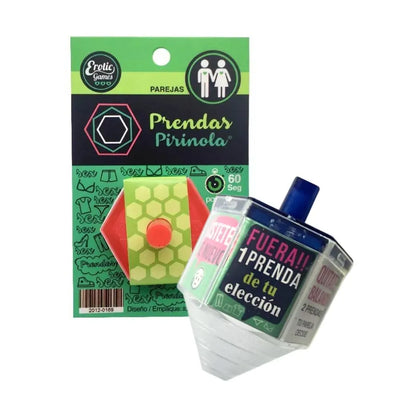 JUEGO PIRINOLA PRENDAS
