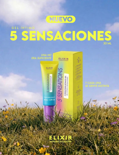 LUBRICANTE ELIXIR 5 SENSACIONES 30ML