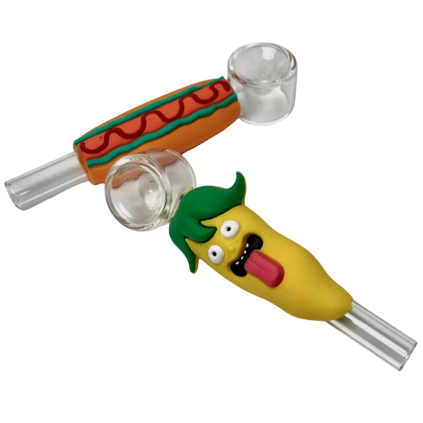 PIPA VIDRIO CON DISEÑO