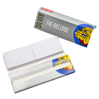 THE BULLDOG SILVER 1 1/4 + FILTROS