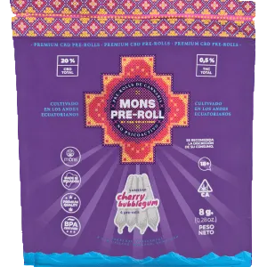 MONS PRE-ROLL CHERRY BUBBLEGUM X4
