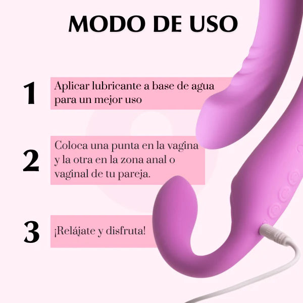 CAMTOYZ VIBRADOR STRAP-ON DUALIZ