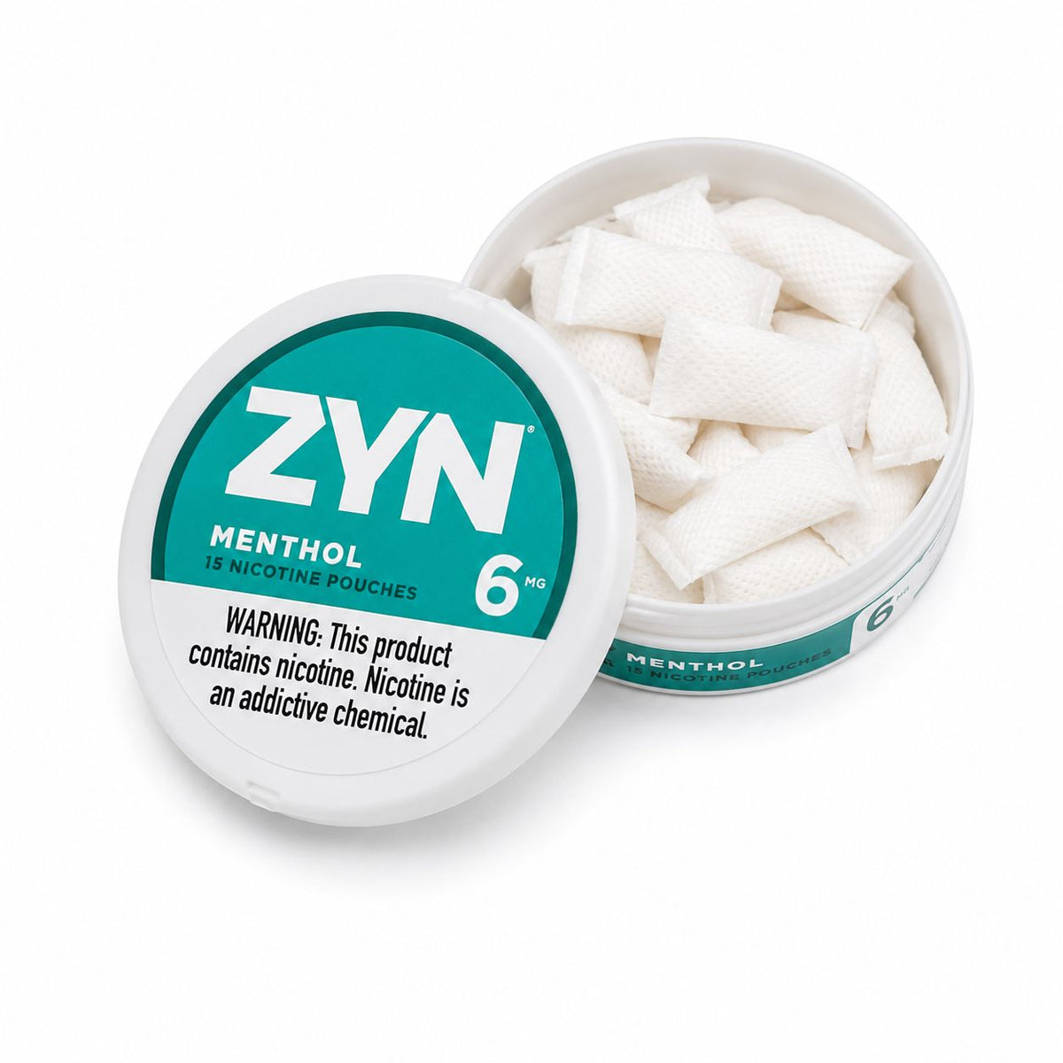 ZYN MENTHOL POUCHES X15 3MG