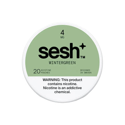 SESH WINTERGREEN POUCHES X20 6MG