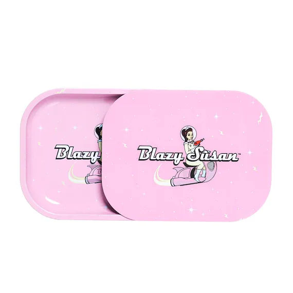BLAZY SUSAN BANDEJA METÁLICA CON TAPA