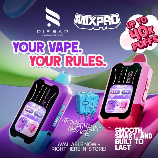 RIFBAR MIXPRO 40K PUFFS