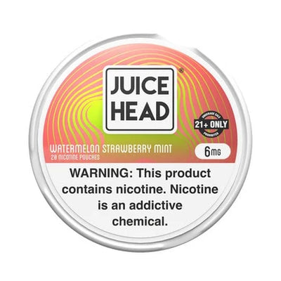 JUICE HEAD WATERMELON STRAWBERRY MINT POUCHES X20 6MG