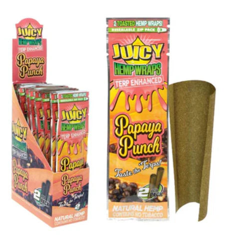 JUICY HEMP WRAPS X2