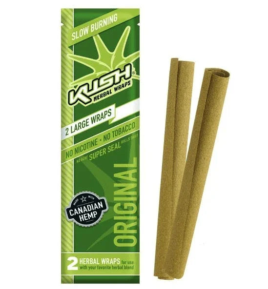 KUSH HERBAL WRAPS X2 LARGE