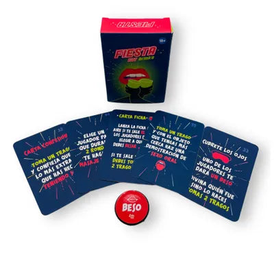 JUEGO DE CARTAS FIESTA HOT DRINKS