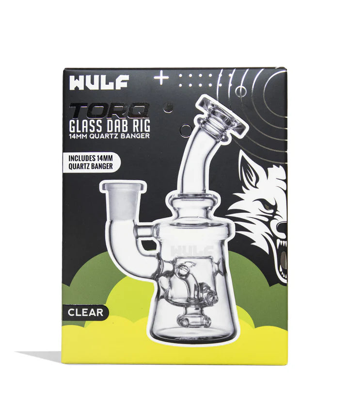 WULF GLASS DAB RIG 14MM TORQ