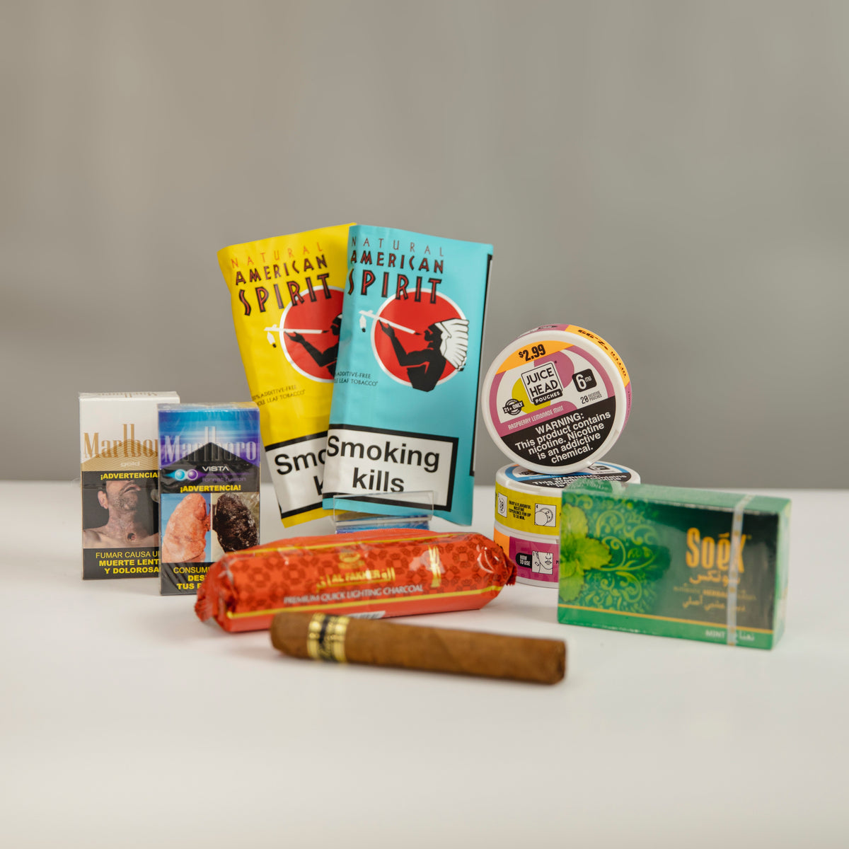 TABACO | PIPA ÁRABE| POUCHES DE NICOTINA