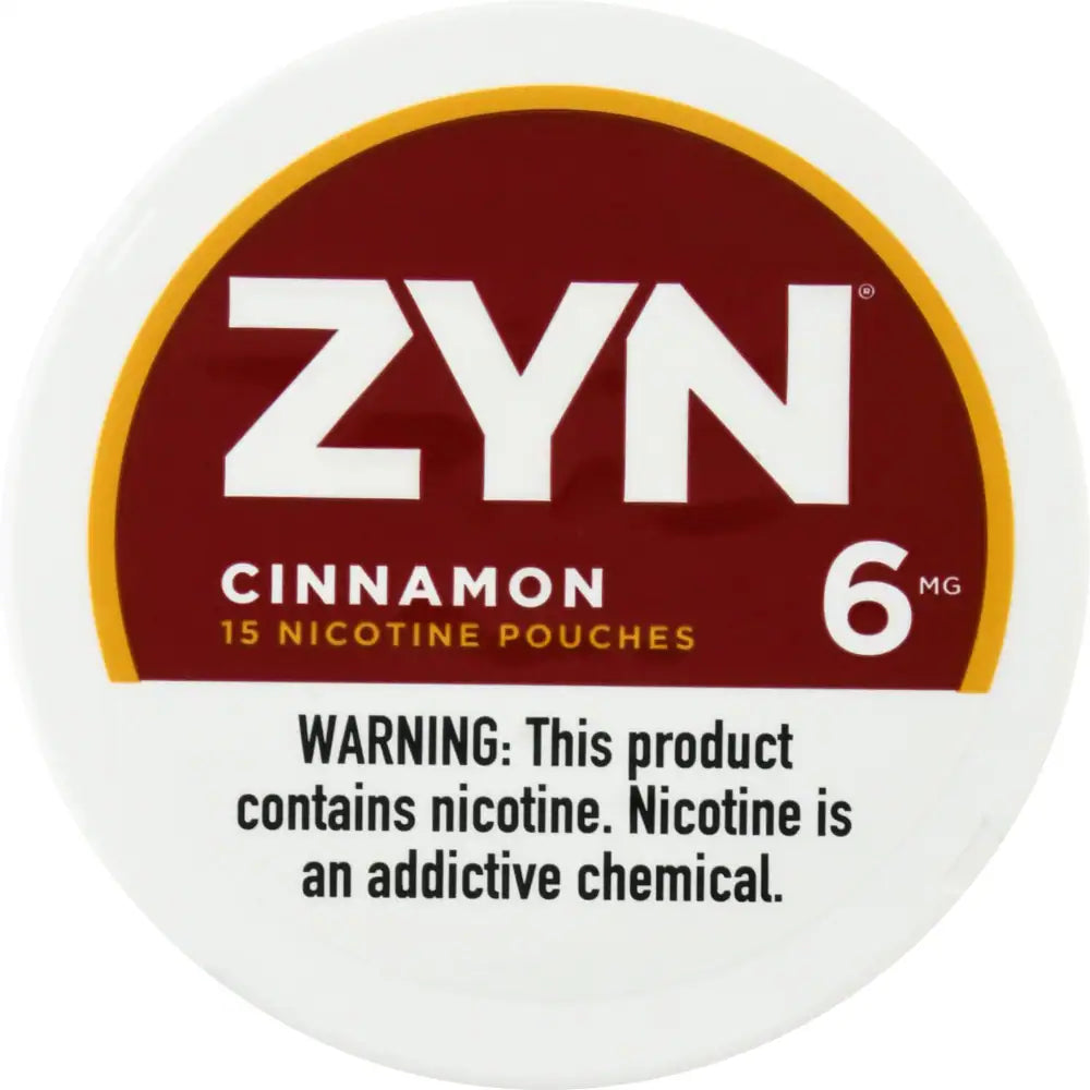 ZYN CINNAMON POUCHES X15 6MG