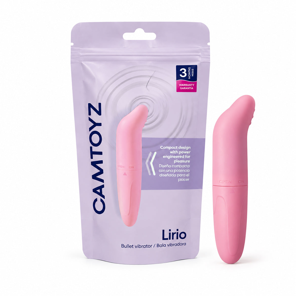 CAMTOYZ BALA VIBRADORA LIRIO