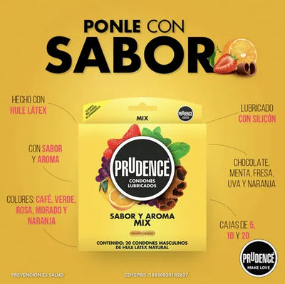 CONDONES PRUDENCE MIX X3
