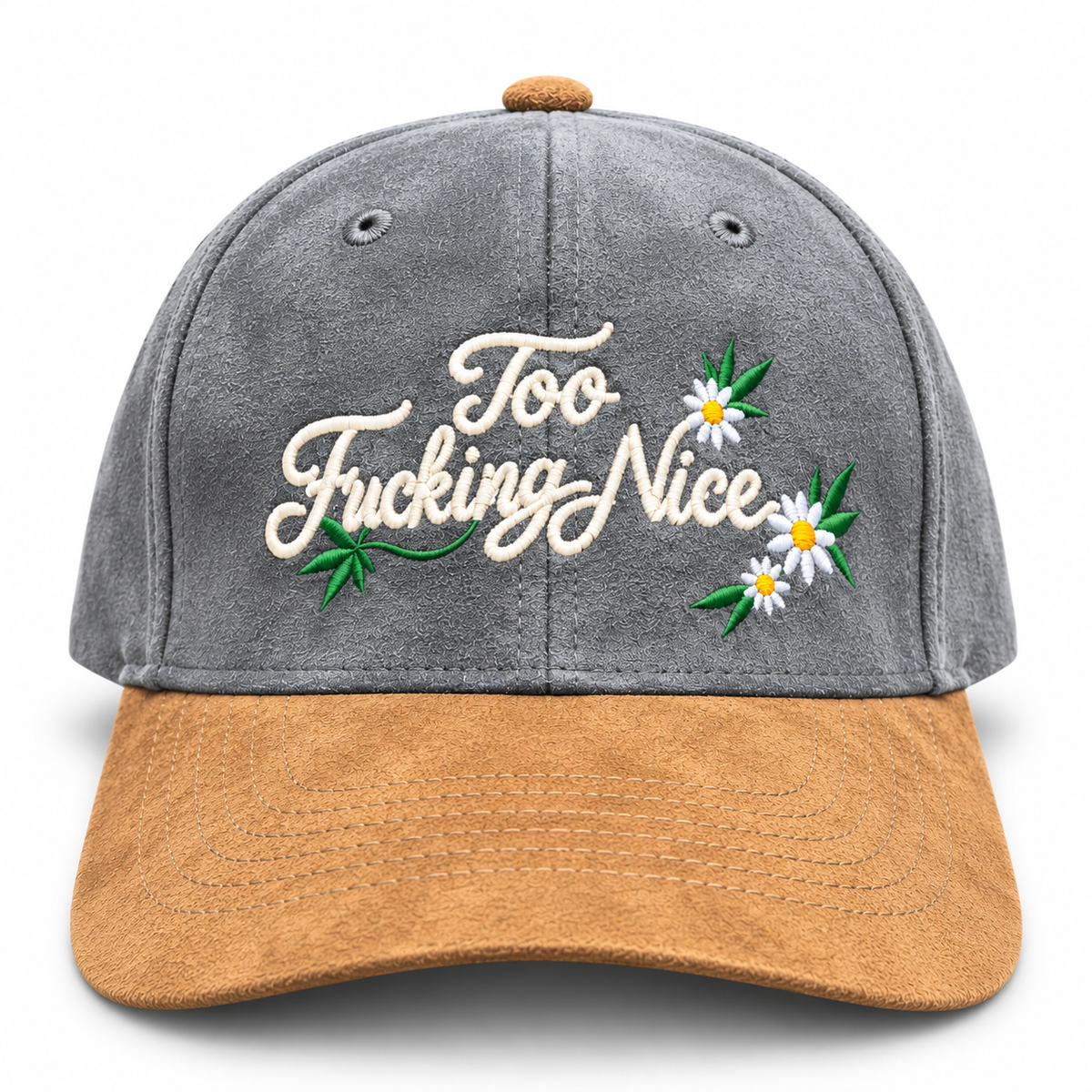 DISEÑO TOO FUCKING NICE GRIS