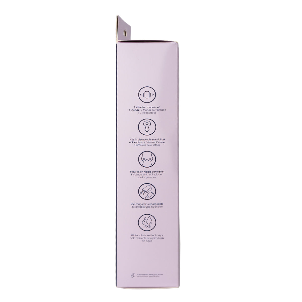 CAMTOYZ TESSY VIBRADOR DE CLITORIS Y PEZONES
