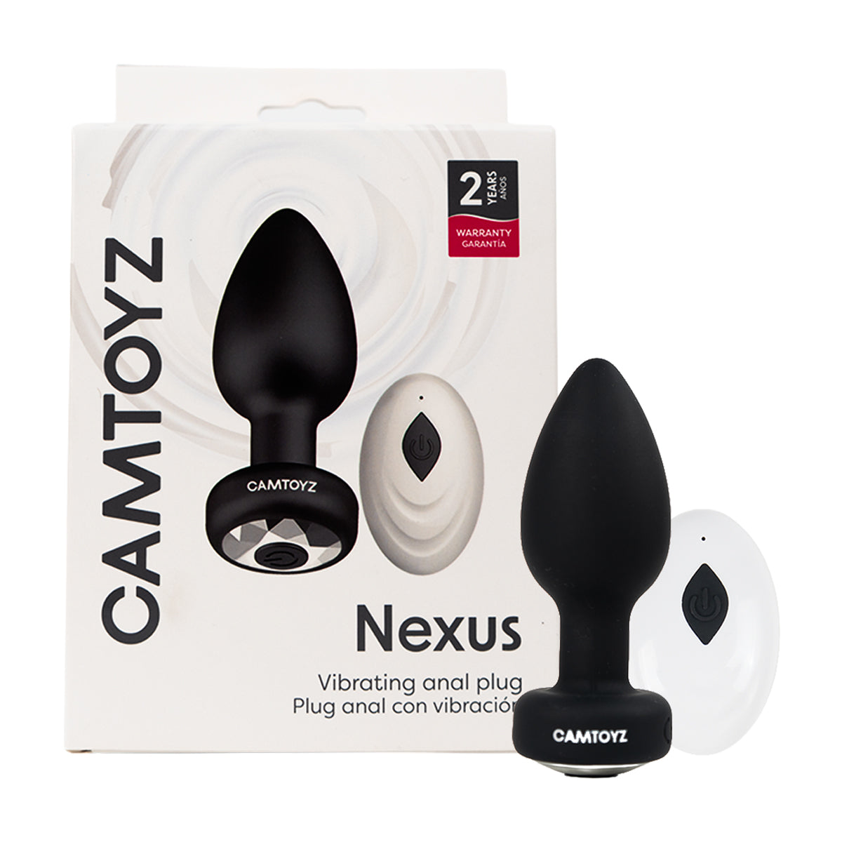 CAMTOYZ NEXUS PLUG ANAL CON VIBRADOR