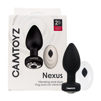 CAMTOYZ NEXUS PLUG ANAL CON VIBRADOR