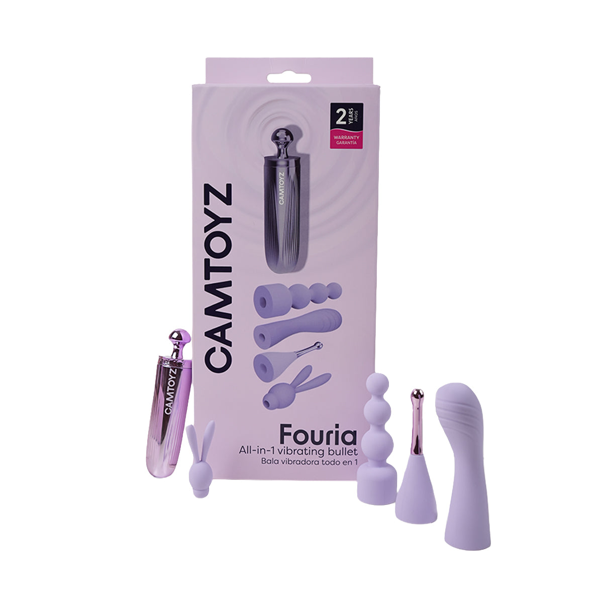 CAMTOYZ FOURIA BALA VIBRADORA TODO EN 1