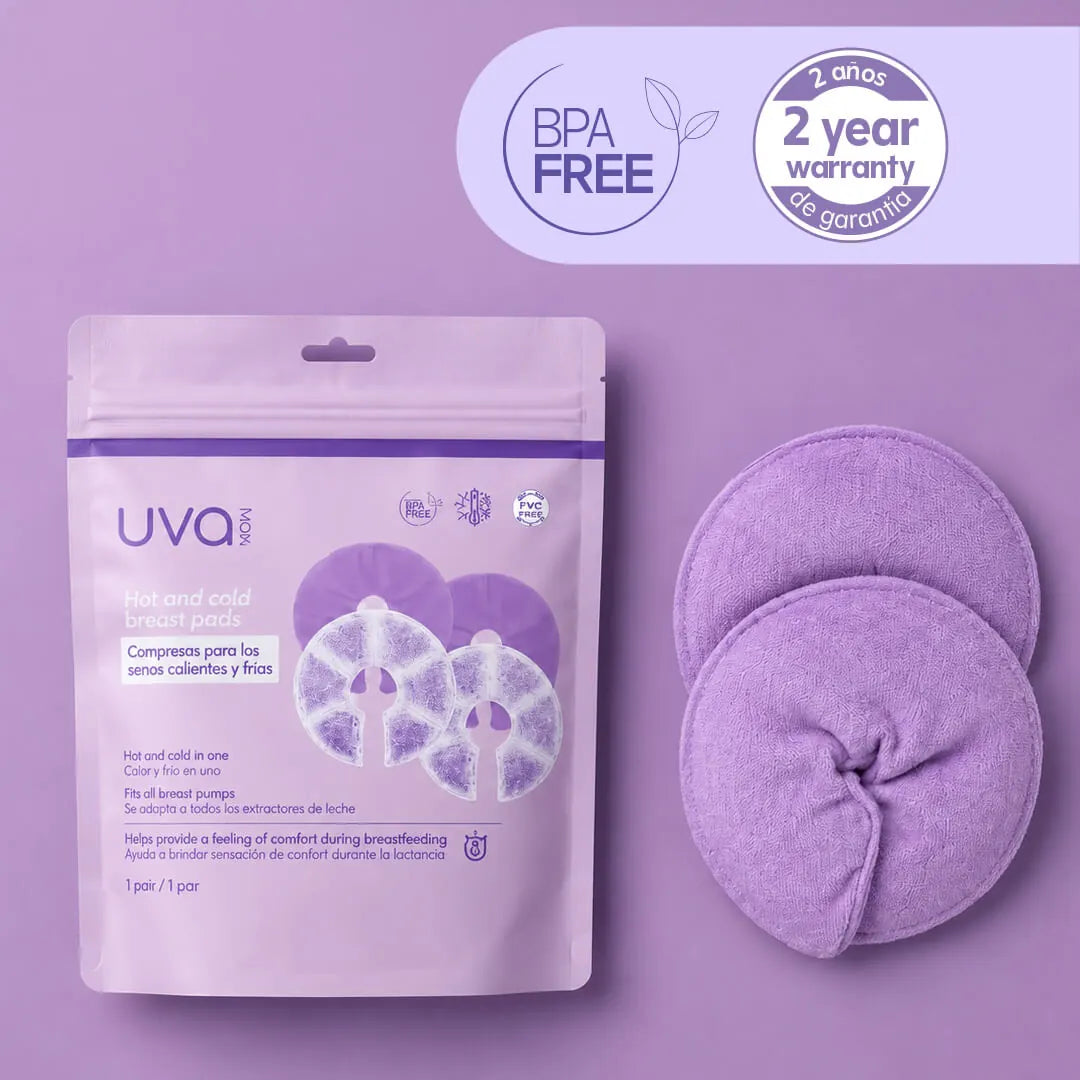 UVA POSPARTO COMPRESAS PARA SENOS CALIENTE Y FRÍA