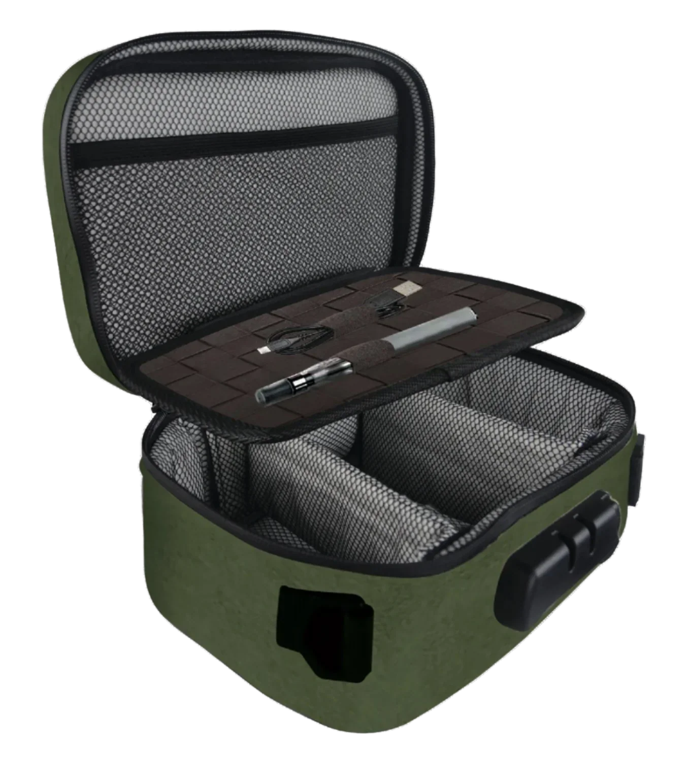 SMOKEZILLA BOLSO ANTIOLOR GRANDE CON SEGURO