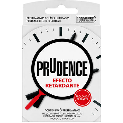 PRUDENCE CONDONES EFECTO RETARDANTE X3