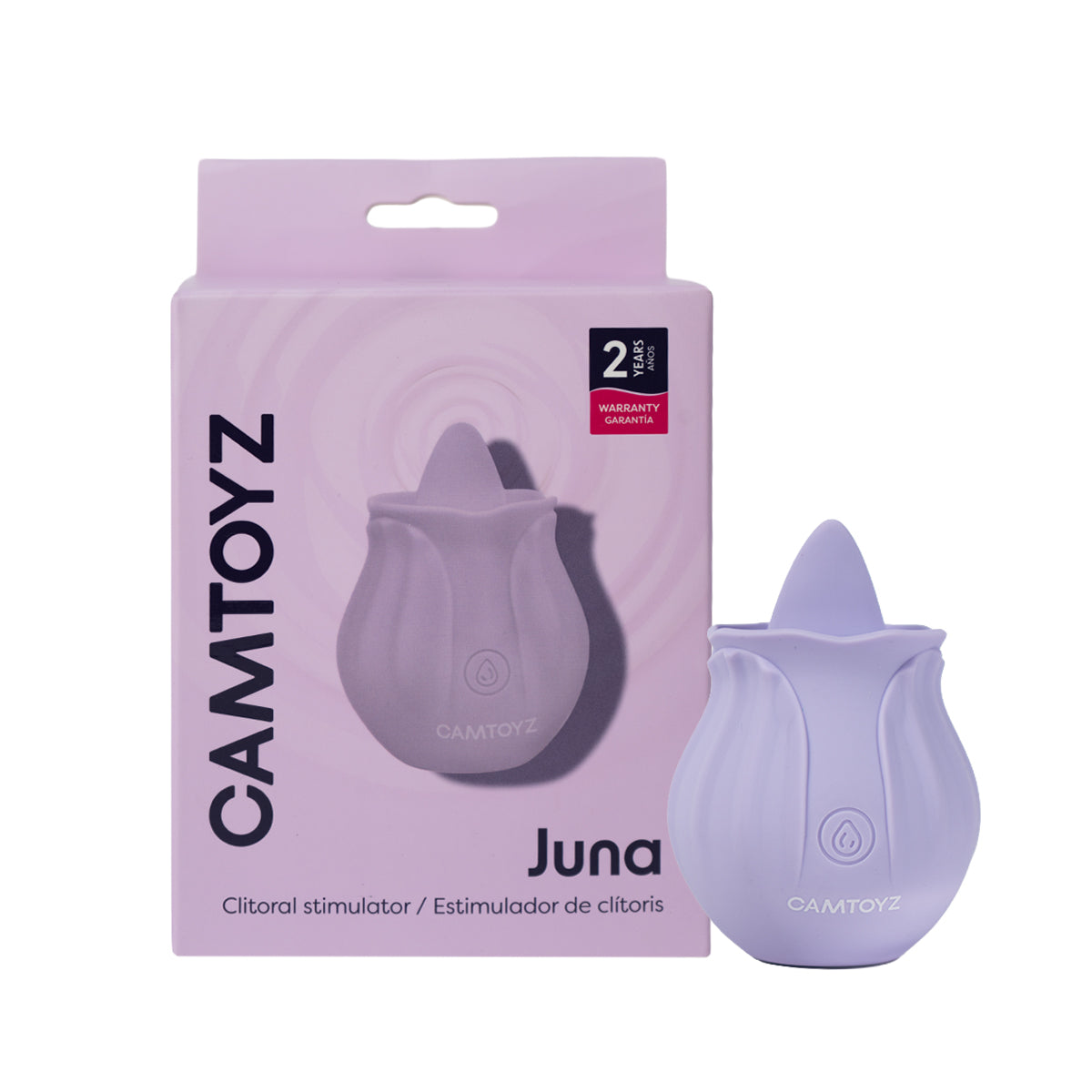 CAMTOYZ VIBRADOR CON LENGUA JUNA
