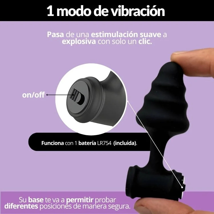 CAMTOYZ BENAL PLUG ANAL VIBRADOR