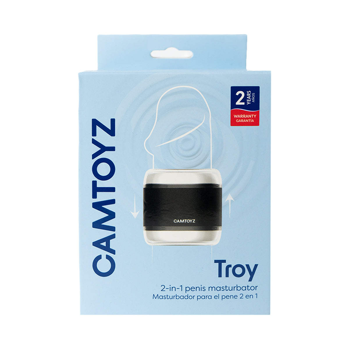 CAMTOYZ MASTURBADOR 2 EN 1 TROY