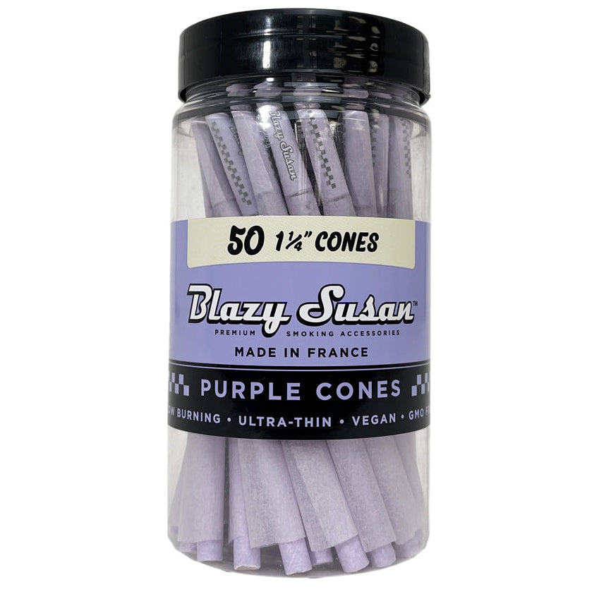BLAZY SUSAN PURPLE CONES 1 1/4