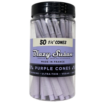 BLAZY SUSAN PURPLE CONES 1 1/4