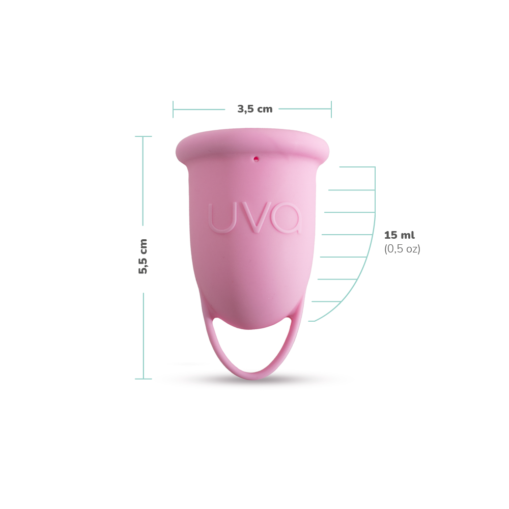 UVA COPA MENSTRUAL TALLA 0